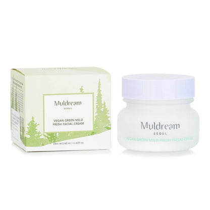 Muldream Vegan Green Mild Fresh Facial Cream 60ml