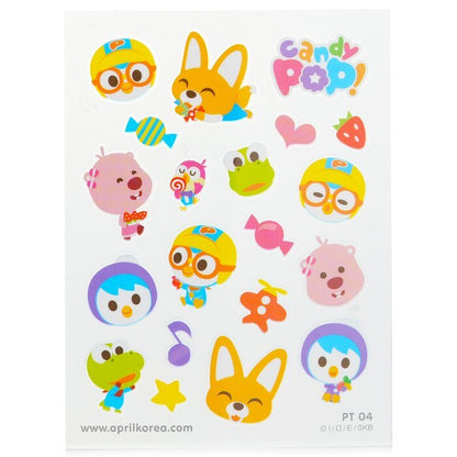 April Korea Pororo Body Sticker -  PT04 1pc