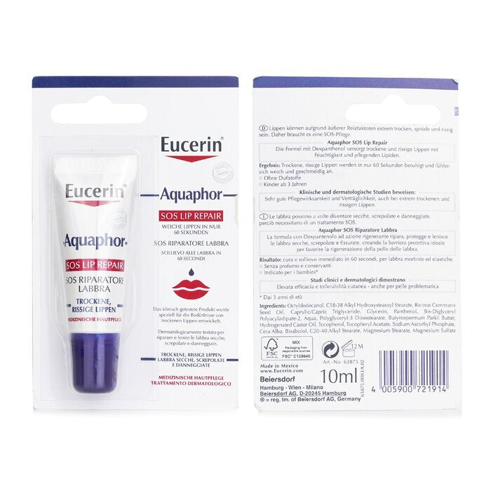 Eucerin Aquaphor SOS Lip Repair 10ml