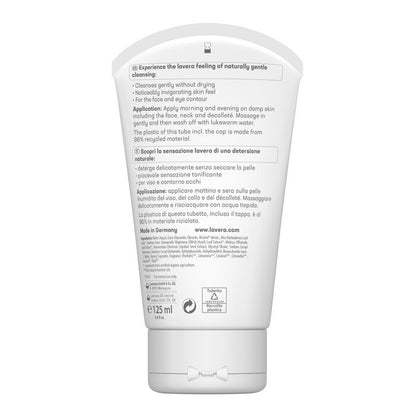 Lavera Basis Sensitiv Cleansing Gel - Organic Aloe Vera & Jojoba (For Normal & Combination Skin) 125ml/4oz