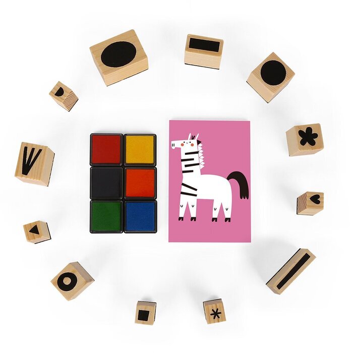 Tookyland Stamp Paint Art Set 20x17x5cm