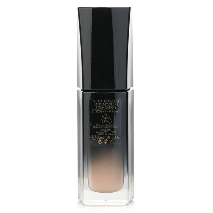 Kanebo Sensai Flawless Satin Moisture Foundation SPF 25 -  FS202 Ochre Beige 30ml