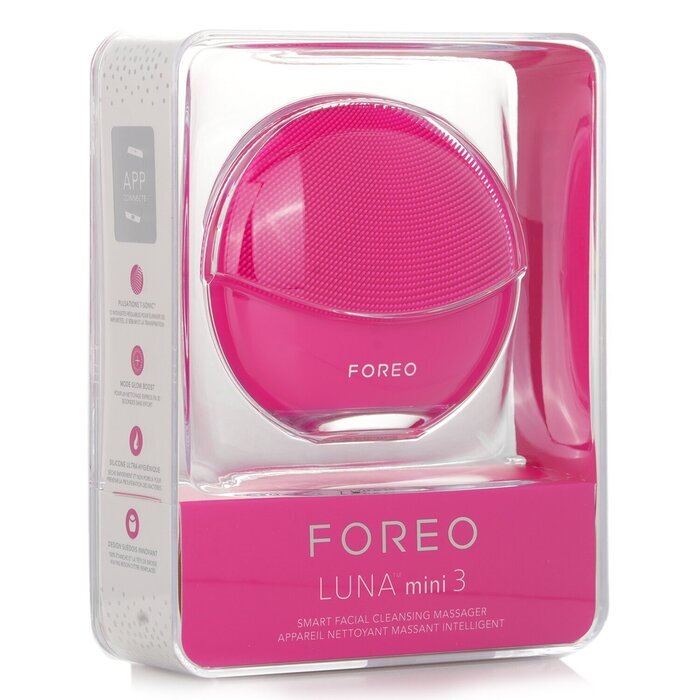 FOREO Luna Mini 3 Smart Facial Cleansing Massager -  Fuchsia 1pcs
