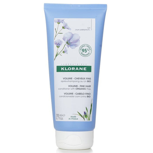 Klorane Conditioner With Organic Flax (Volume Fine Hair) 200ml