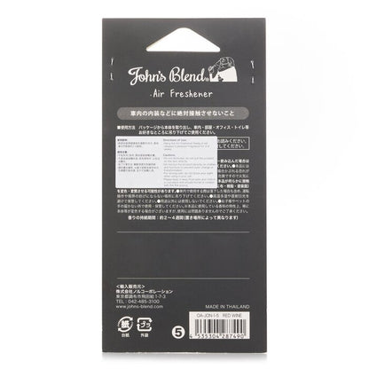 John's Blend Air Freshener - Red Wine 1pc