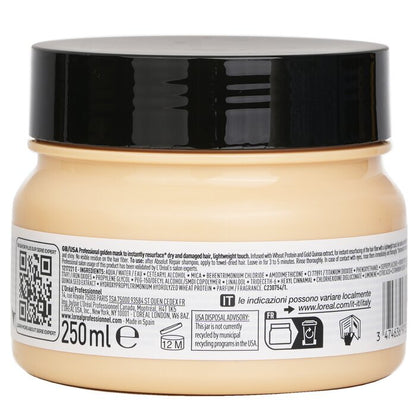 L'Oreal Serie Expert Absolut Repair Golden Protein + Gold Quinoa Professional Mask 250ml