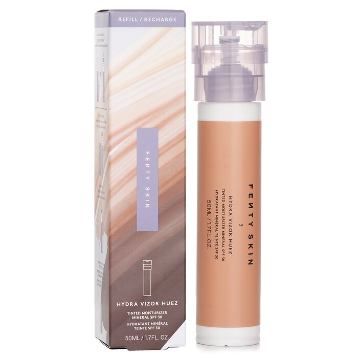 Fenty Beauty by Rihanna Hydra Vizor Huez Tinted Moisturizer Mineral SPF 30 Refill -  Tint 3 50ml