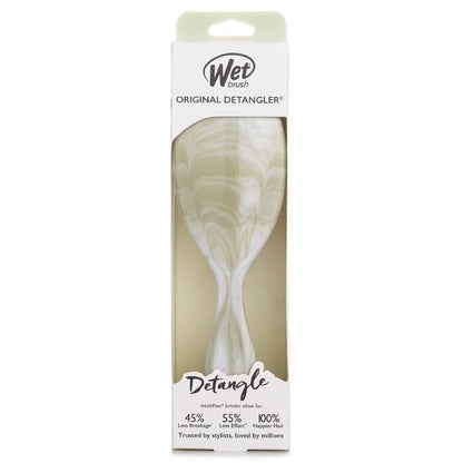 Wet Brush Original Detangler Watercolor Waves Green Hair Brush 1pc