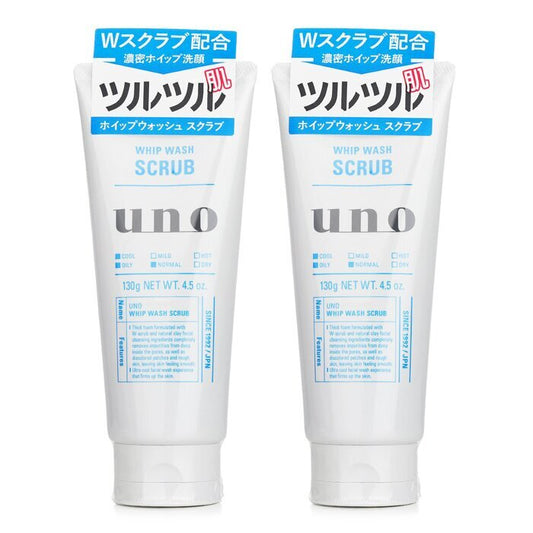 UNO 【1+1 Set】Whip Wash Scrub 130g x2