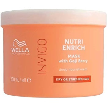 Wella Invigo Nutri Enrich Mask With Goji Berry Dry Or Stressed Hair 500ml