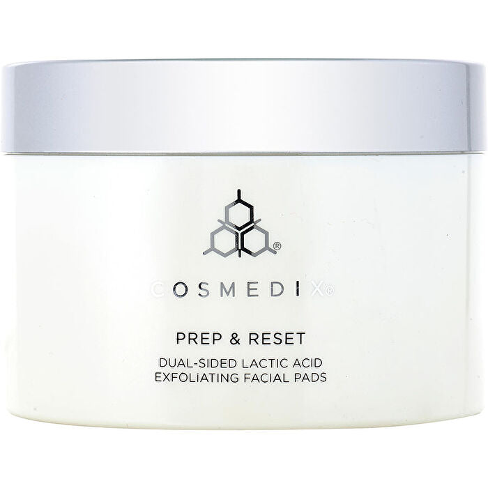 CosMedix Prep & Reset Dual Sided Lactic Acid Exfoliating Facial Pads 25 Pads