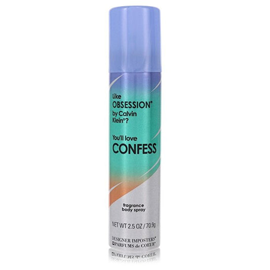 Parfums De Coeur Designer Imposters Confess Deodorant Body Spray 75ml/2.5oz
