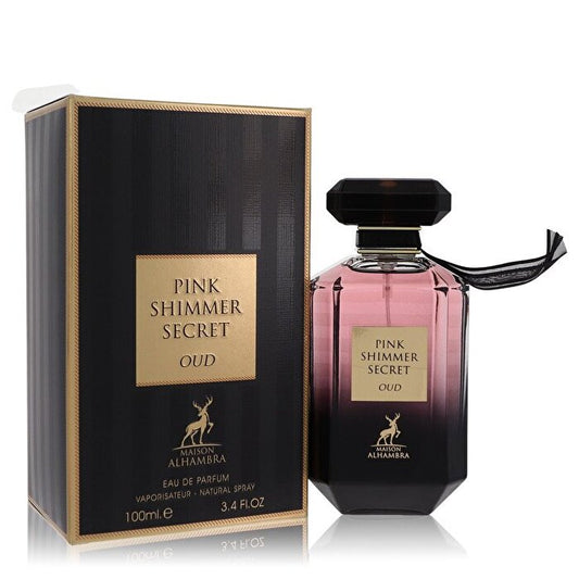 Maison Alhambra Pink Shimmer Secret Eau De Parfum Spray 100ml/3.4oz