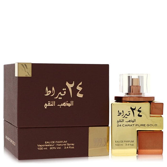 Lattafa Lattafa 24 Carat Pure Gold Eau De Parfum Spray (Unisex) 100ml/3.4oz