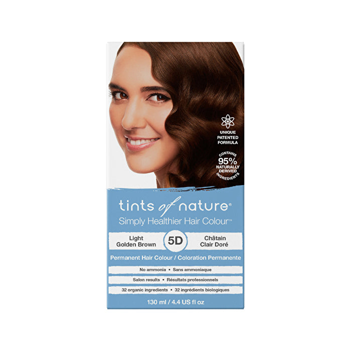 Tints Of Nature Permanent Hair Colour 5d (light Golden Brown)